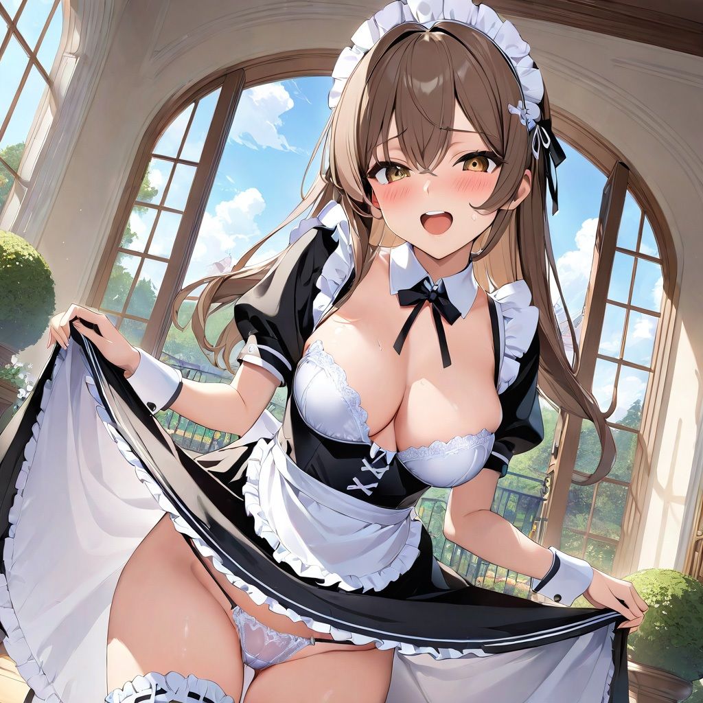 ウチのメイドか下着を見せたがって困るんだけど・・・4 サンプル6ページ目