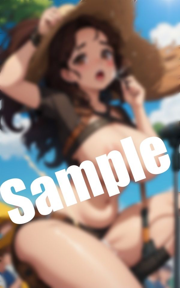 巨乳美少女のおっぱい「暑くておっぱい出しちゃった」 サンプル1ページ目