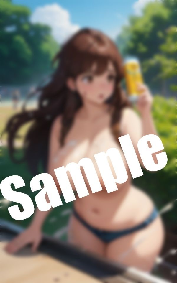 巨乳美少女が大胆露出〜屋外でおっぱい丸出し… サンプル4ページ目