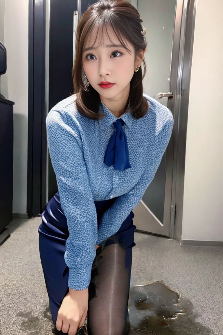 おもらしOL サンプル4ページ目