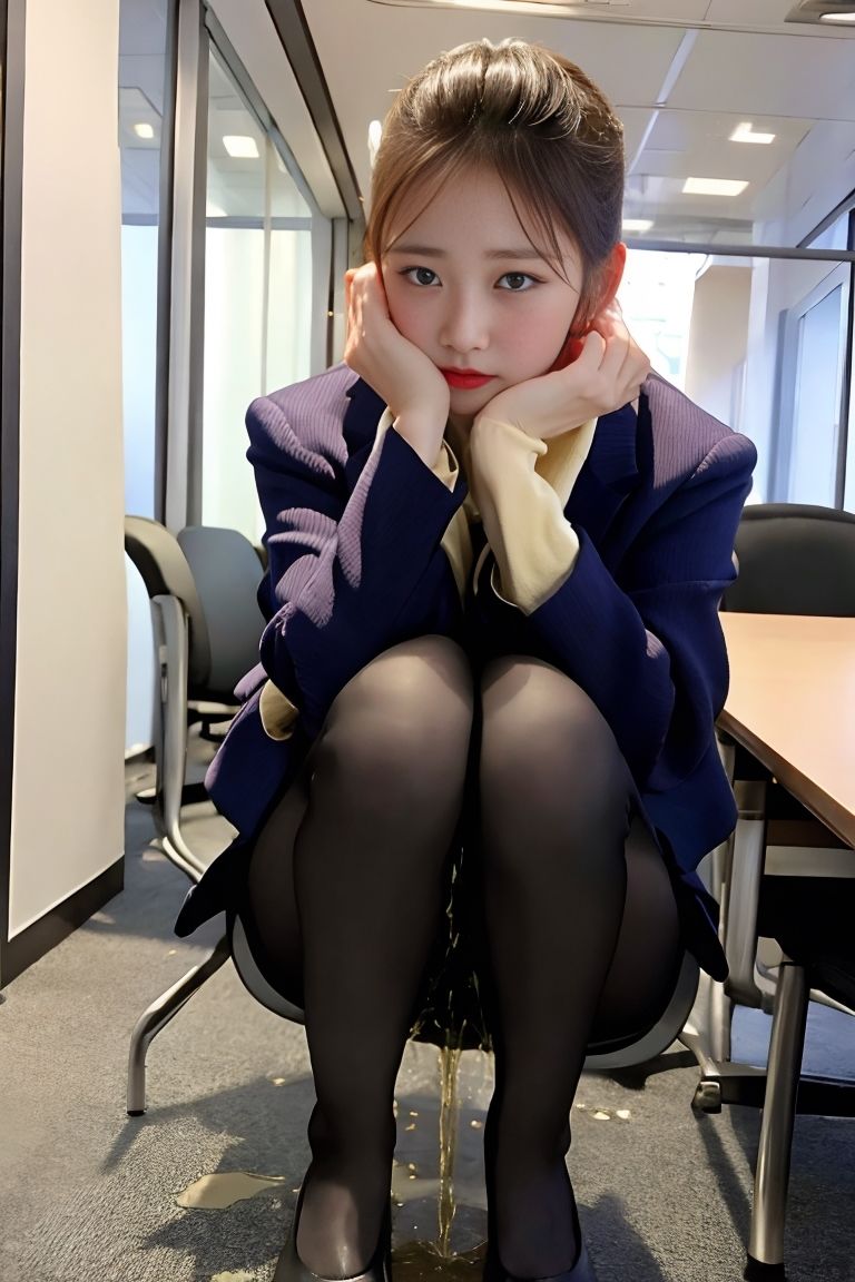おもらしOL サンプル8ページ目