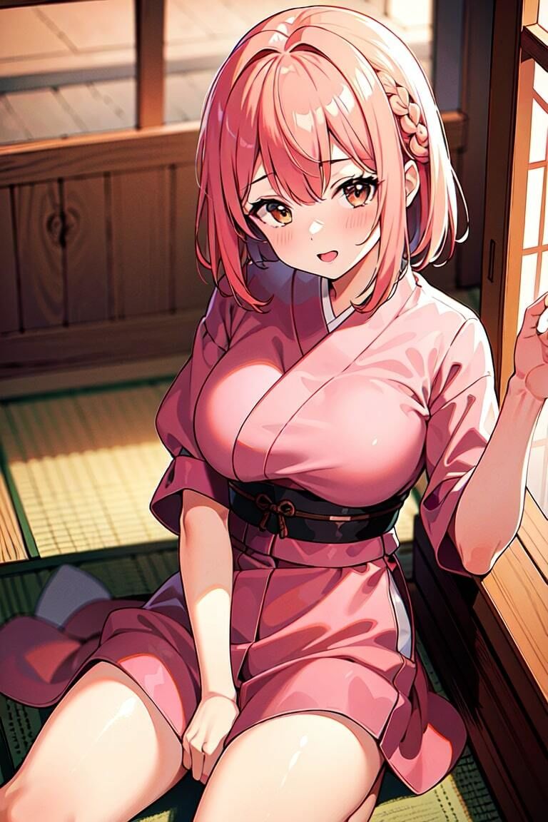 浴衣少女と中出しエッチ サンプル1ページ目
