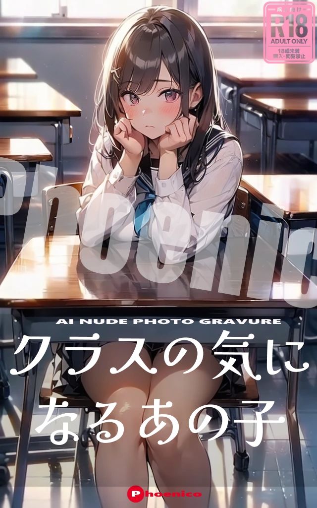 クラスの気になるあの子 AI NUDE PHOTO GRAVURE サンプル1ページ目