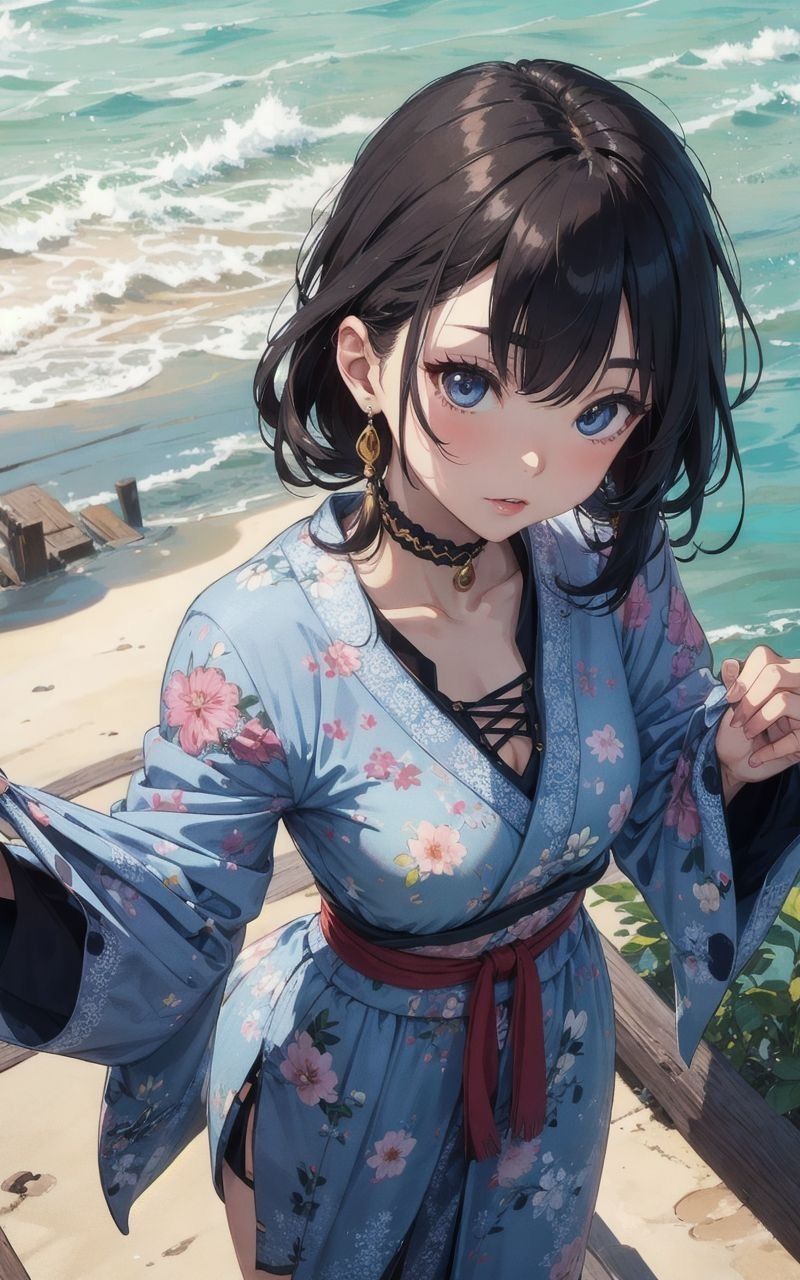愛着障害 ピンクリボン 47枚 【AIアニメイラスト集】 サンプル6ページ目