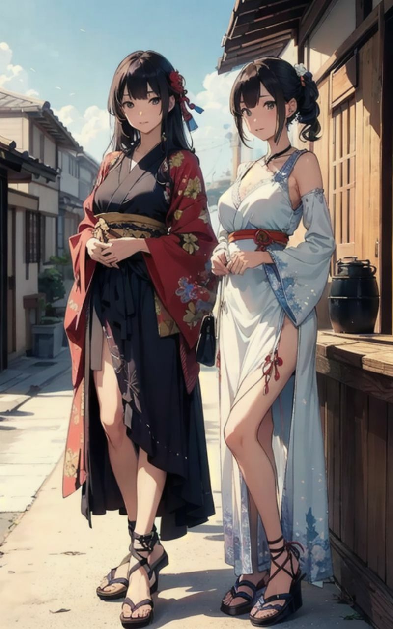 愛着障害 ブルーリボン 45枚 【AIアニメイラスト集】 サンプル4ページ目