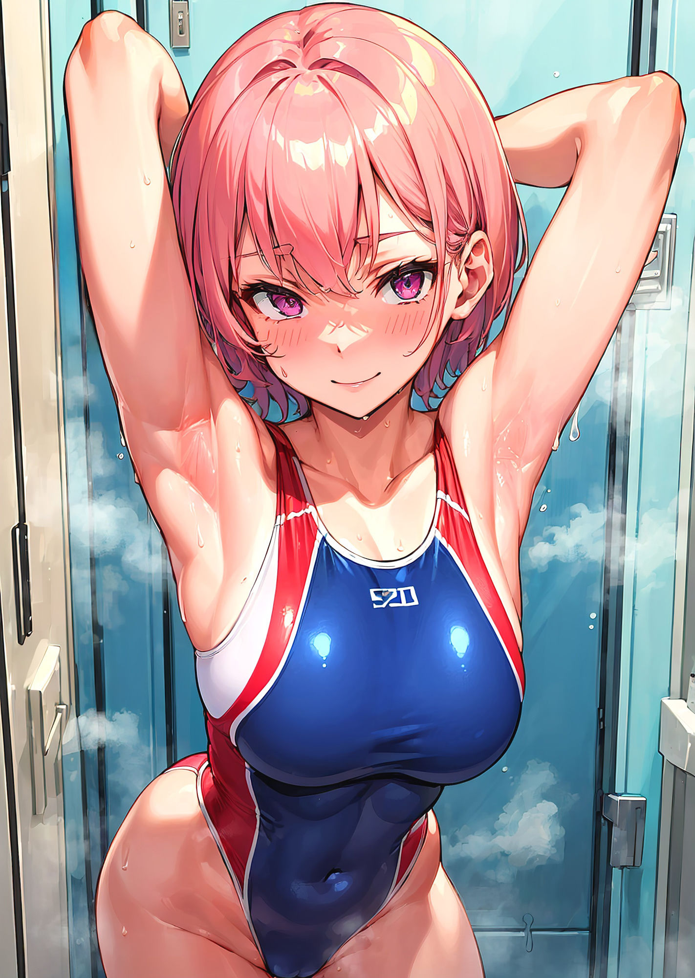 競泳水着の脇3 サンプル3ページ目