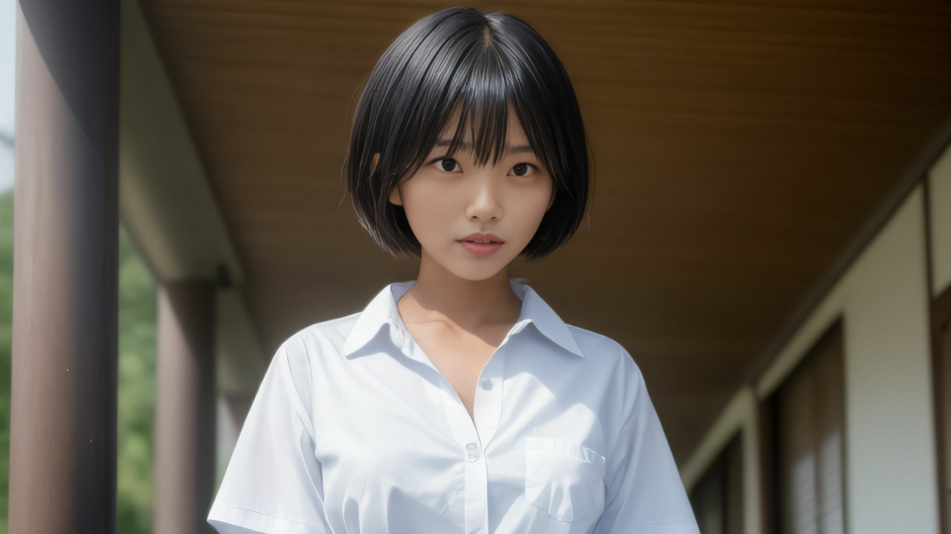 夏本番！元気印のあのコは淫蕩むすめ サンプル1ページ目