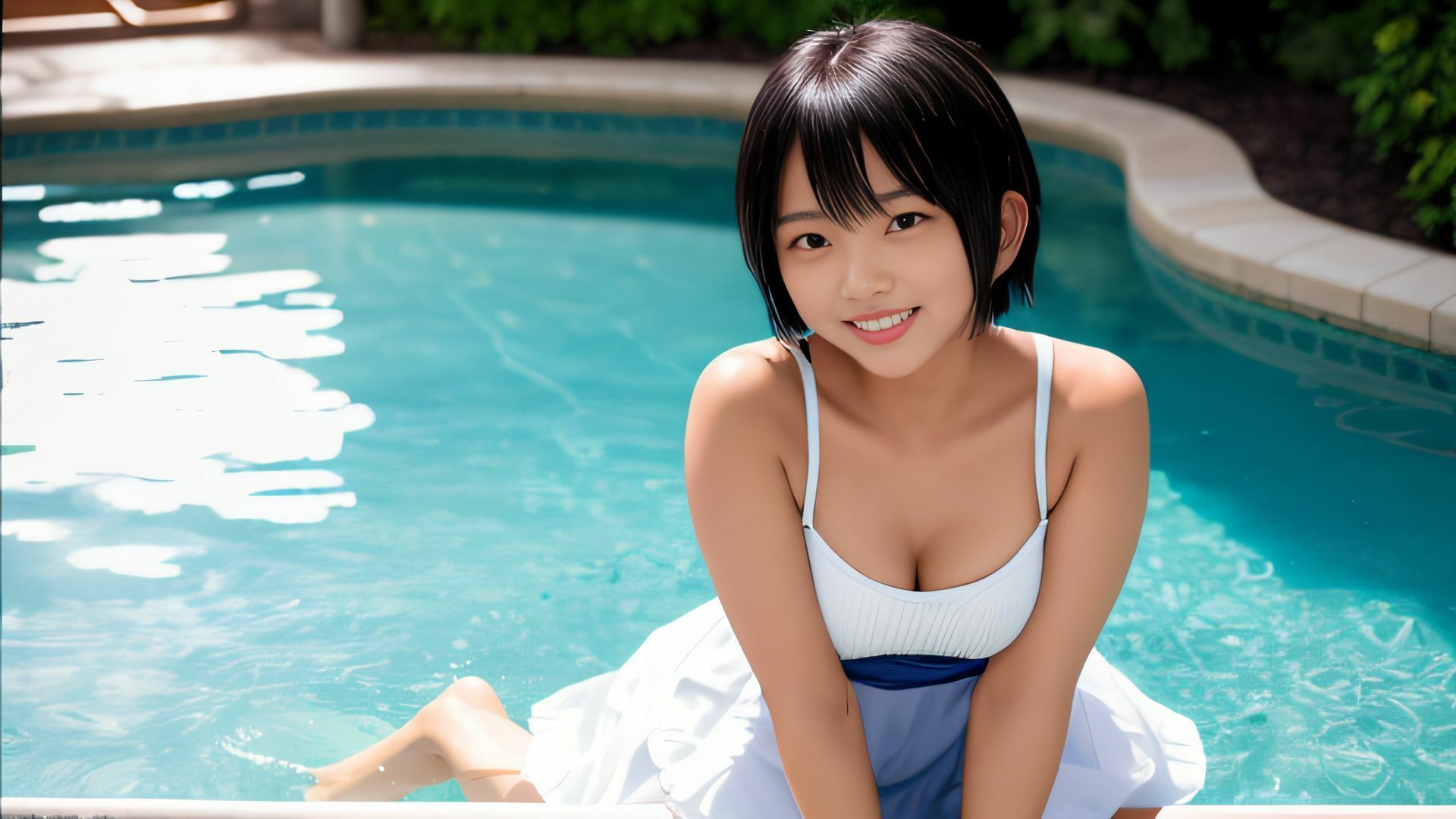 夏本番！元気印のあのコは淫蕩むすめ サンプル4ページ目