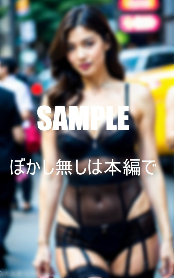 街で男を物色いやらしぃ〜ガーターベルト熟女痴女たち サンプル9ページ目