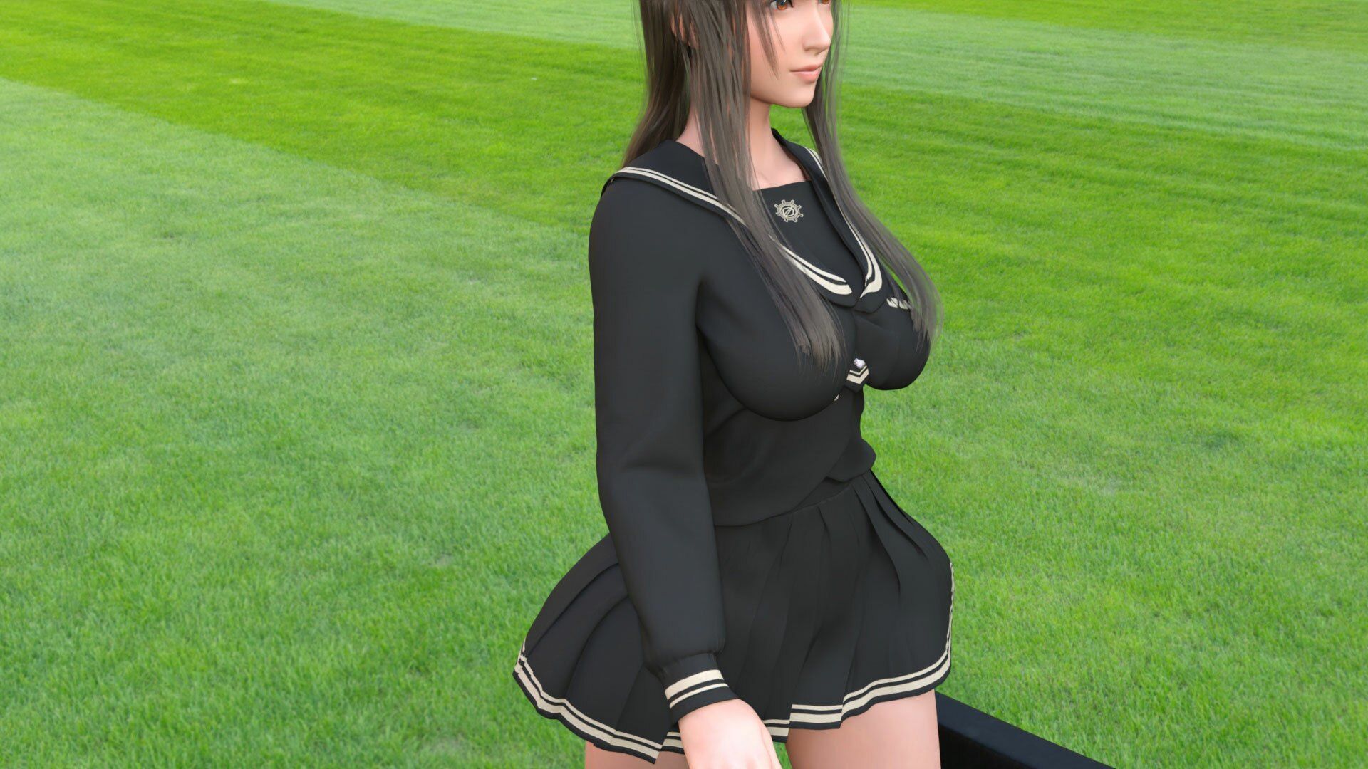 万能格闘美女「霧島愛唯（きりしまめい）」ウォーキング逆さ撮りパンチラ（PV02:純白Tバックパンティ） サンプル7ページ目