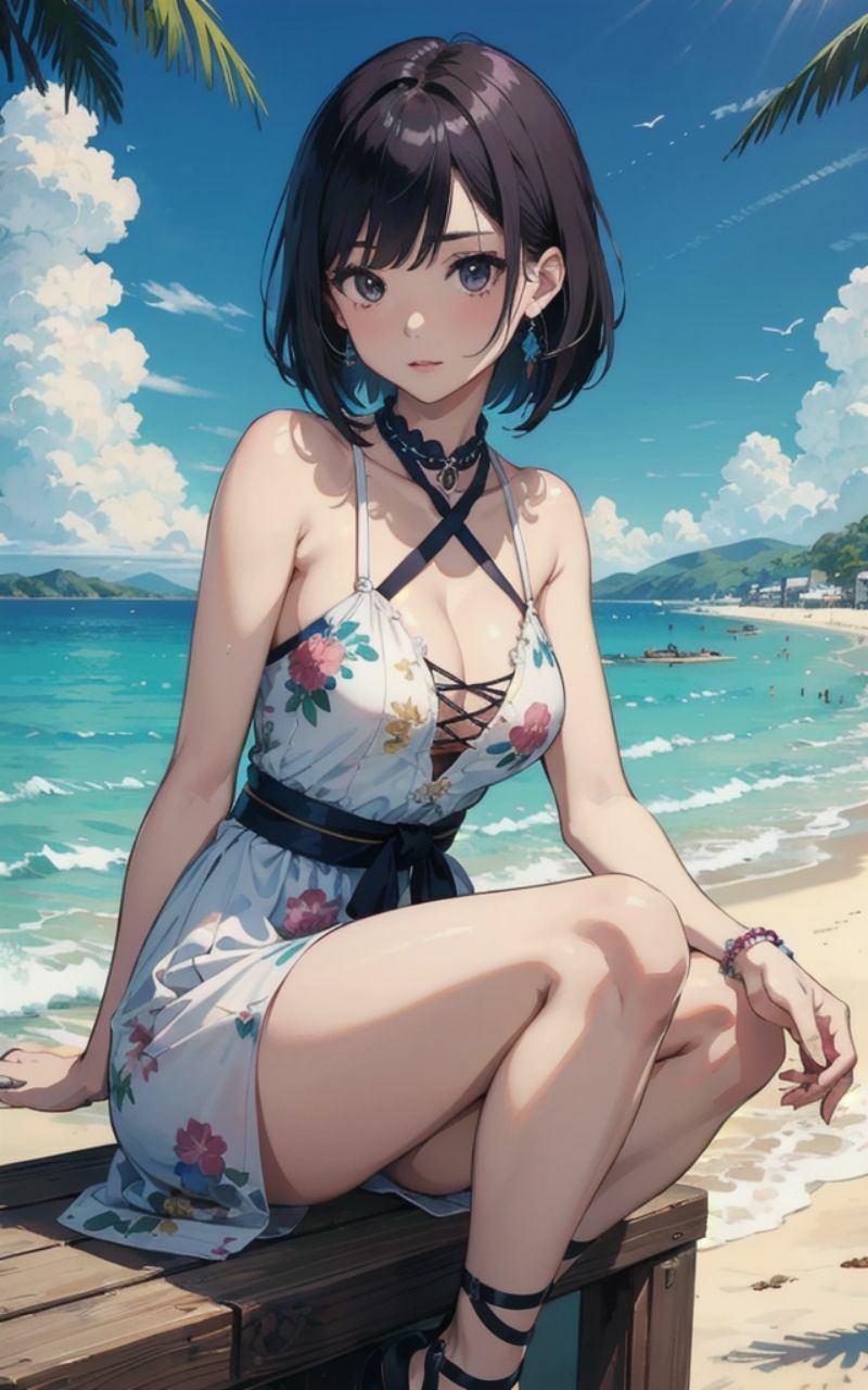 愛着障害 イエローリボン 45枚 【AIアニメイラスト集】 サンプル1ページ目