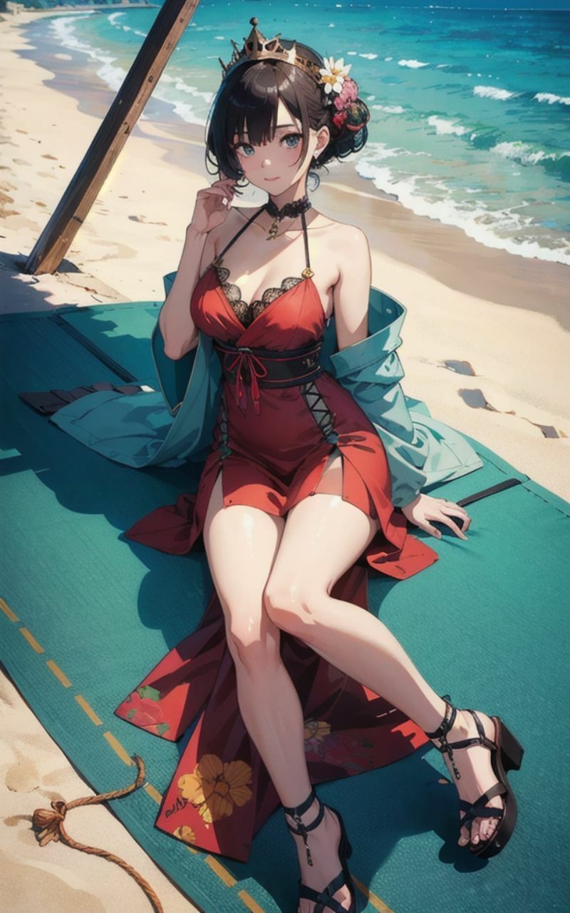 愛着障害 イエローリボン 45枚 【AIアニメイラスト集】 サンプル3ページ目