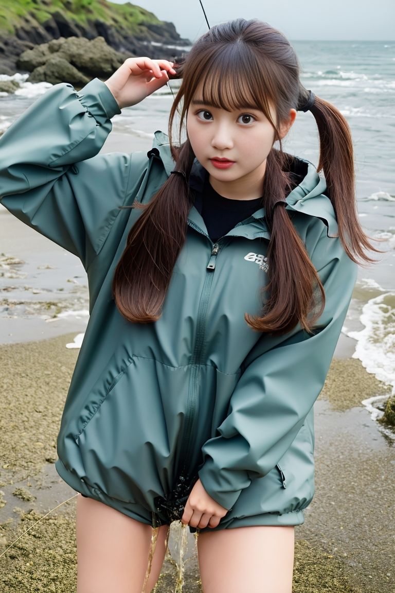 おもらし釣りガール サンプル2ページ目