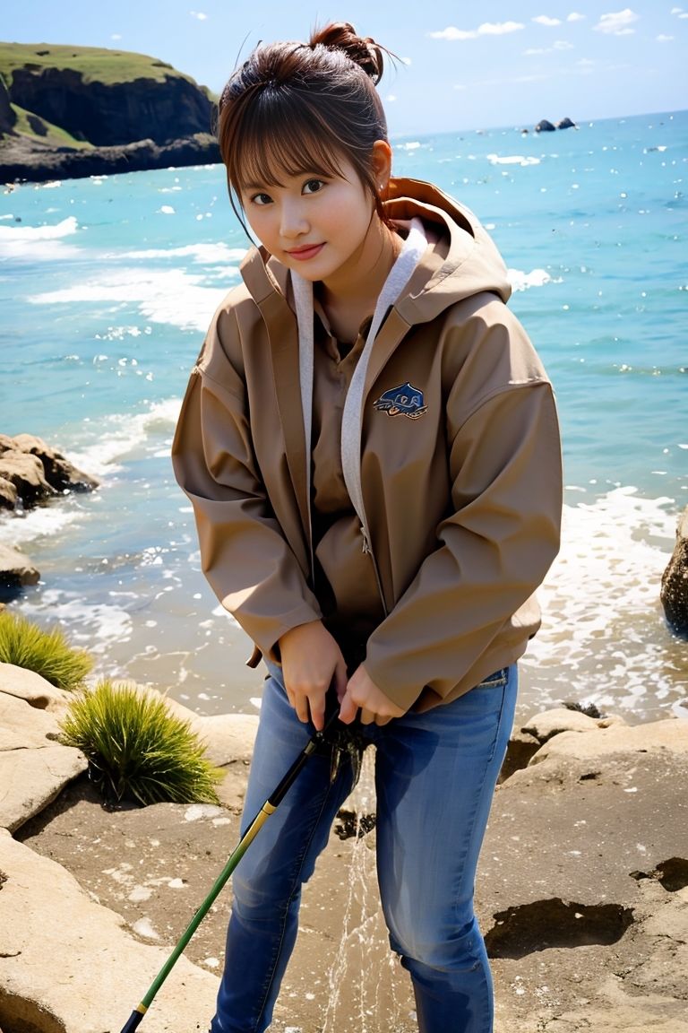 おもらし釣りガール サンプル5ページ目