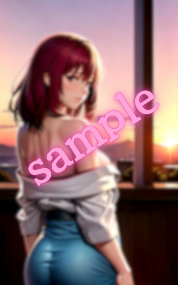 私とやりたいの？肩を出して誘惑してくる美人なお姉さん サンプル3ページ目