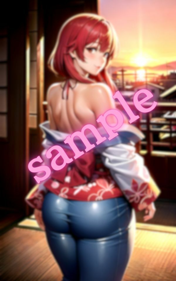 私とやりたいの？肩を出して誘惑してくる美人なお姉さん サンプル6ページ目