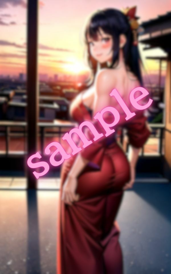 私とやりたいの？肩を出して誘惑してくる美人なお姉さん サンプル8ページ目