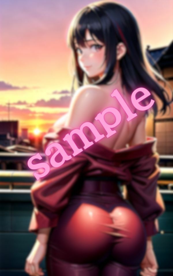 私とやりたいの？肩を出して誘惑してくる美人なお姉さん サンプル9ページ目