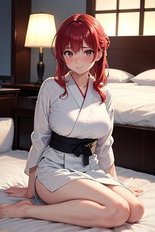 浴衣姿の可愛い彼女と着衣セックス サンプル3ページ目
