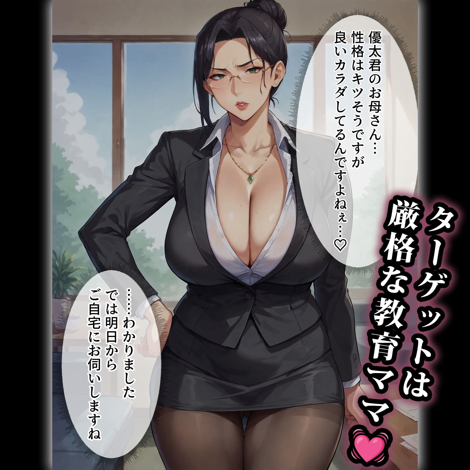 催●おじさんに支配された人妻〜厳格な教育ママが種付けされるまで サンプル2ページ目