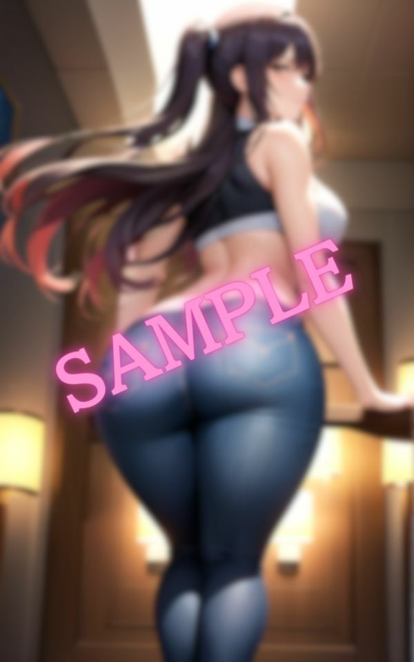 触っていいわよ【ドSのギャルが僕の為にお尻を差し出してくれた】 サンプル2ページ目