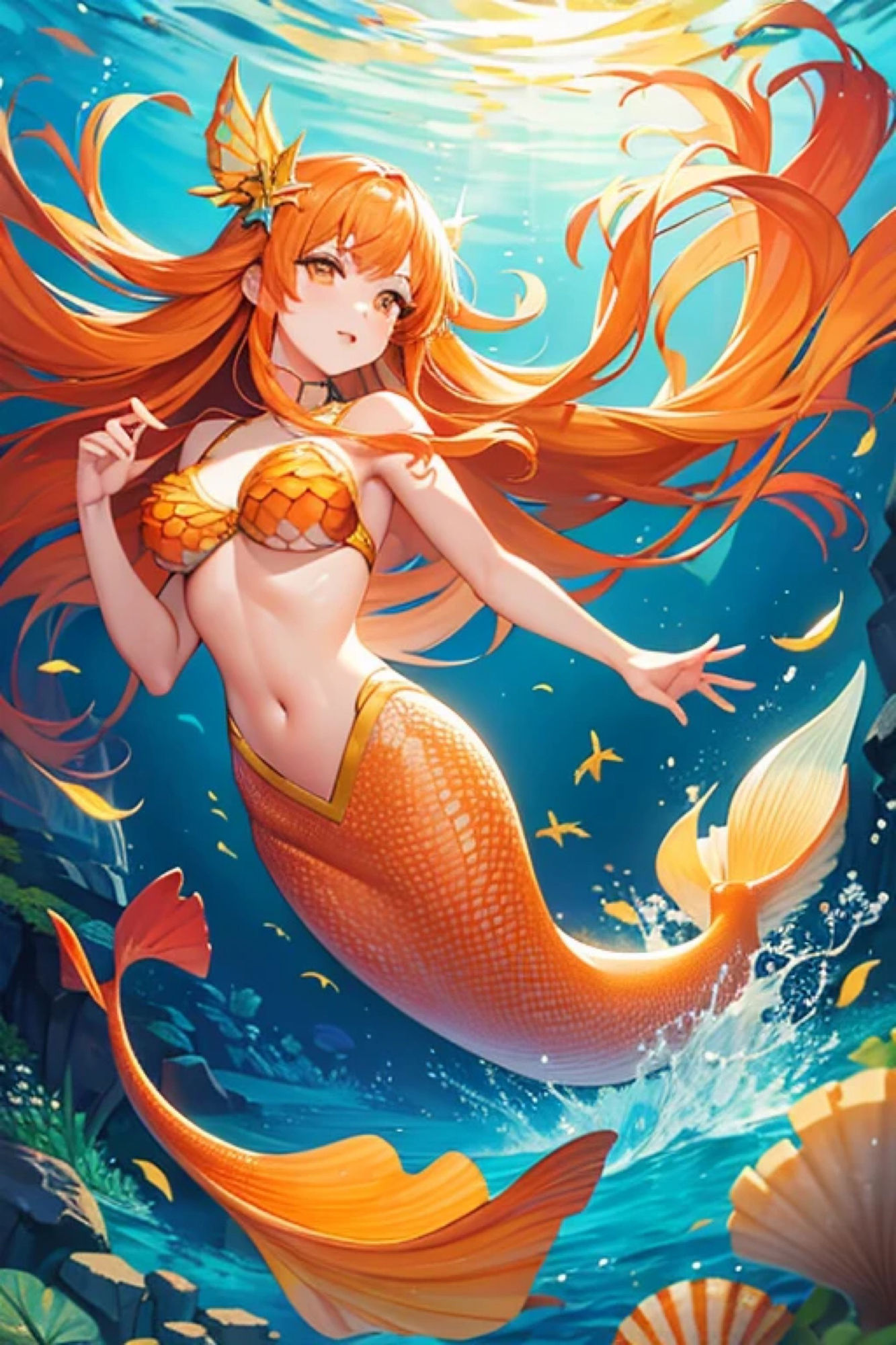 オレンジマーメイドのアレやコレ サンプル3ページ目