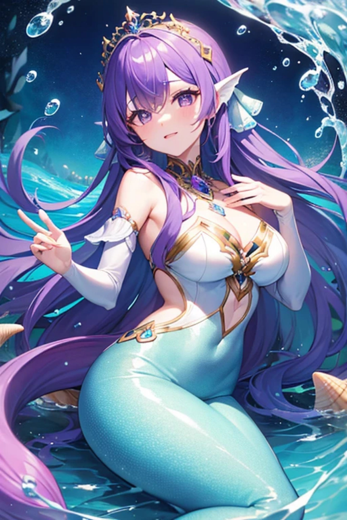 パープルマーメイドのアレやコレ サンプル4ページ目