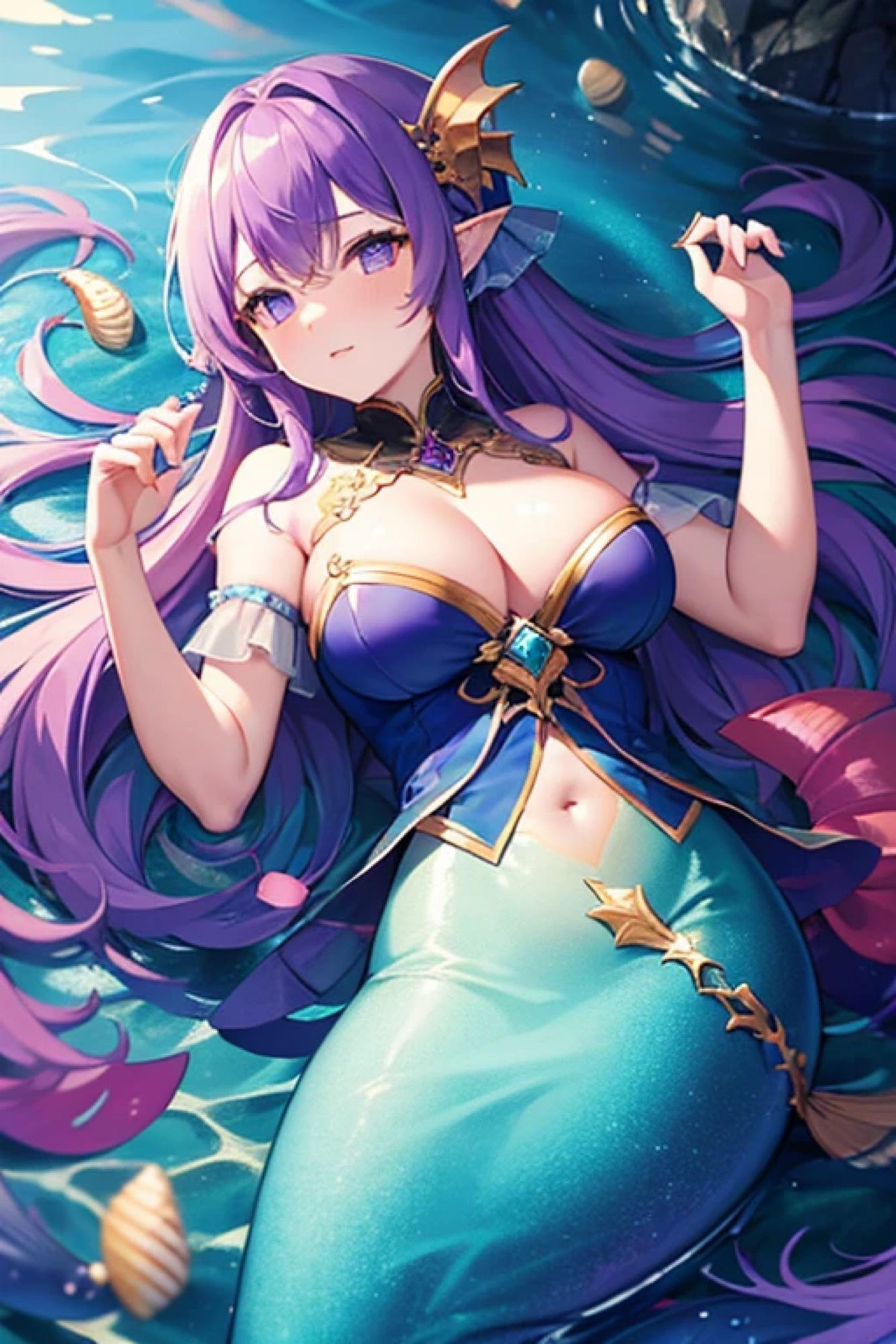 パープルマーメイドのアレやコレ サンプル9ページ目