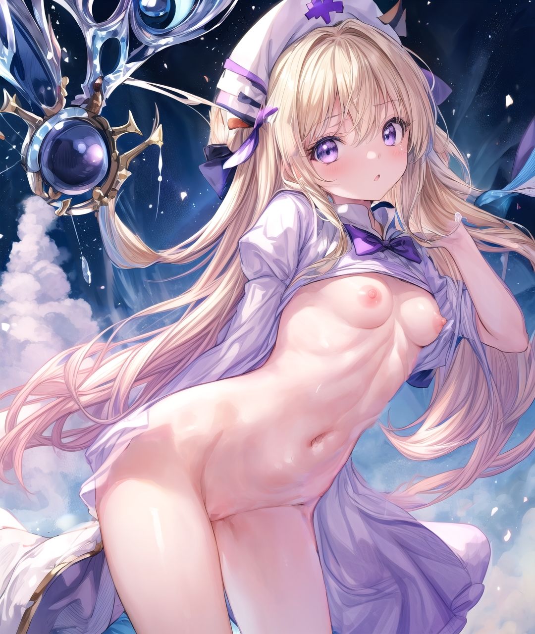 美少女たちのひととき・女神官（ゴ〇ブリンスレイヤー） サンプル6ページ目
