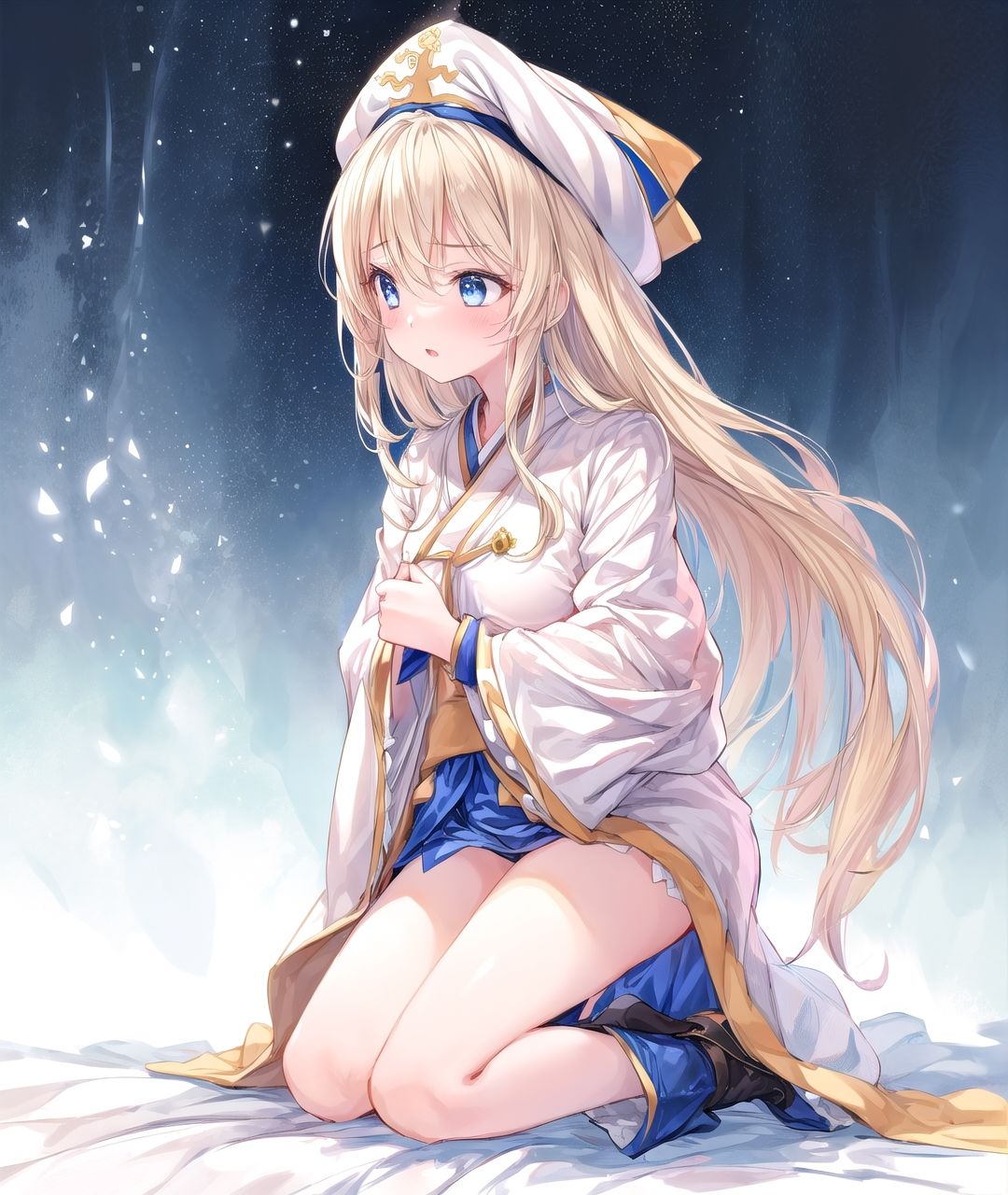 美少女たちのひととき・女神官（ゴ〇ブリンスレイヤー） サンプル10ページ目