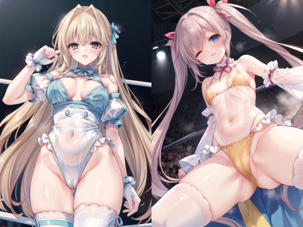 AIアイドル美少女プロレスラーCG集 Vol.14 女の子勝ちシチュ特集［1/2］ サンプル6ページ目