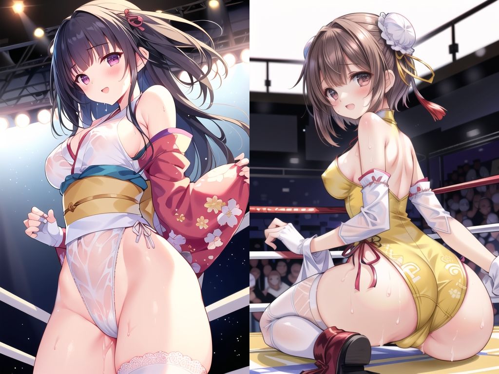 AIアイドル美少女プロレスラーCG集 Vol.14 女の子勝ちシチュ特集［2/2］ サンプル7ページ目