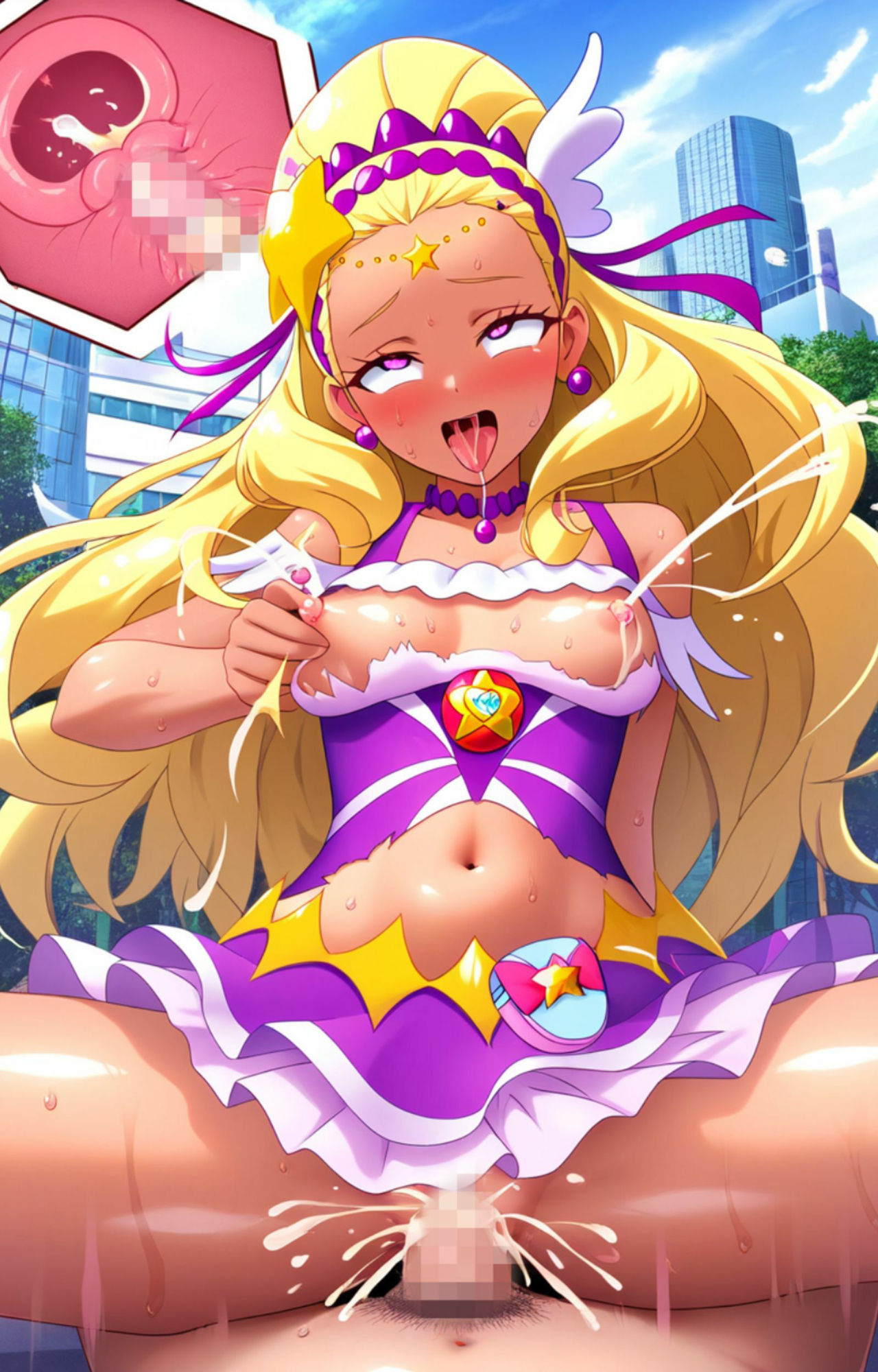 おまんこのっとれいだー えれなの場合 サンプル9ページ目