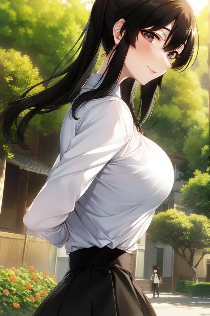 巨乳美女【妄想イラスト美女図鑑vol.96】 サンプル1ページ目