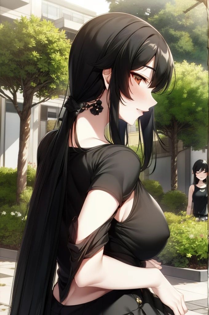 巨乳美女【妄想イラスト美女図鑑vol.96】 サンプル5ページ目