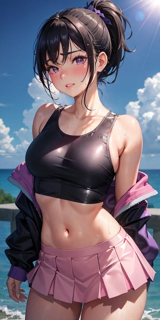 巨乳美女【妄想イラスト美女図鑑vol.97】 サンプル2ページ目