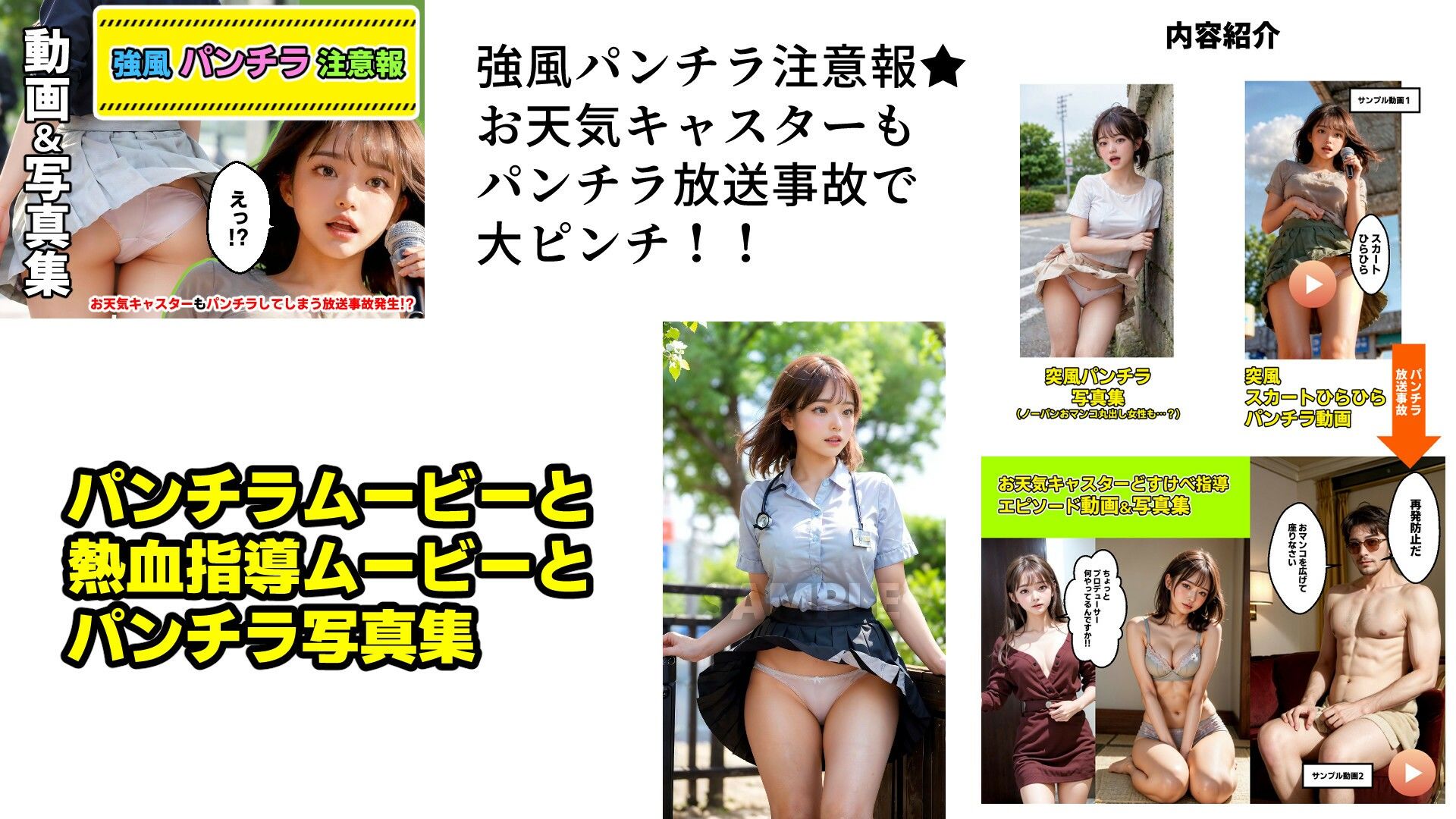 【AI動画】超得7作品セット〜AI生成一周年記念商品〜 サンプル7ページ目