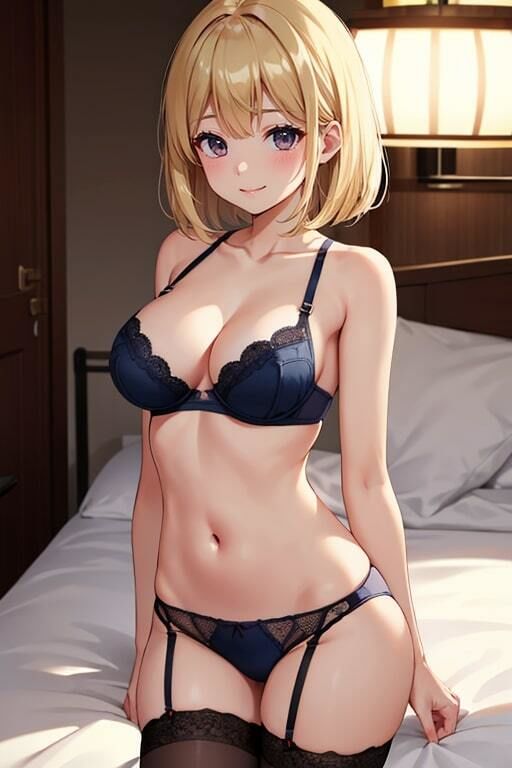 セクシーな下着姿でボクを誘惑する美女 サンプル2ページ目
