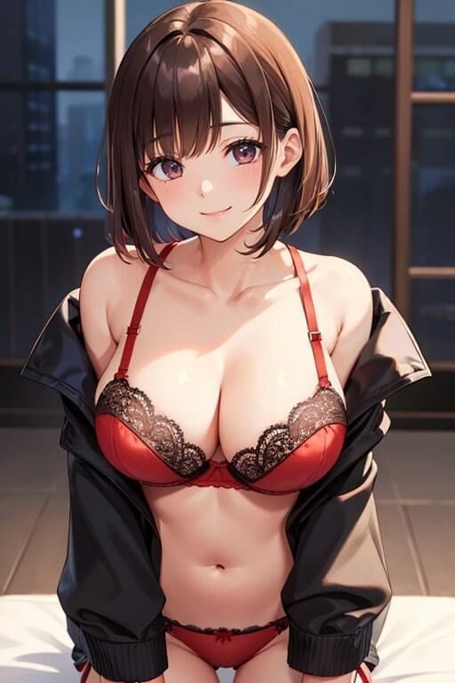 セクシーな下着姿でボクを誘惑する美女 サンプル7ページ目