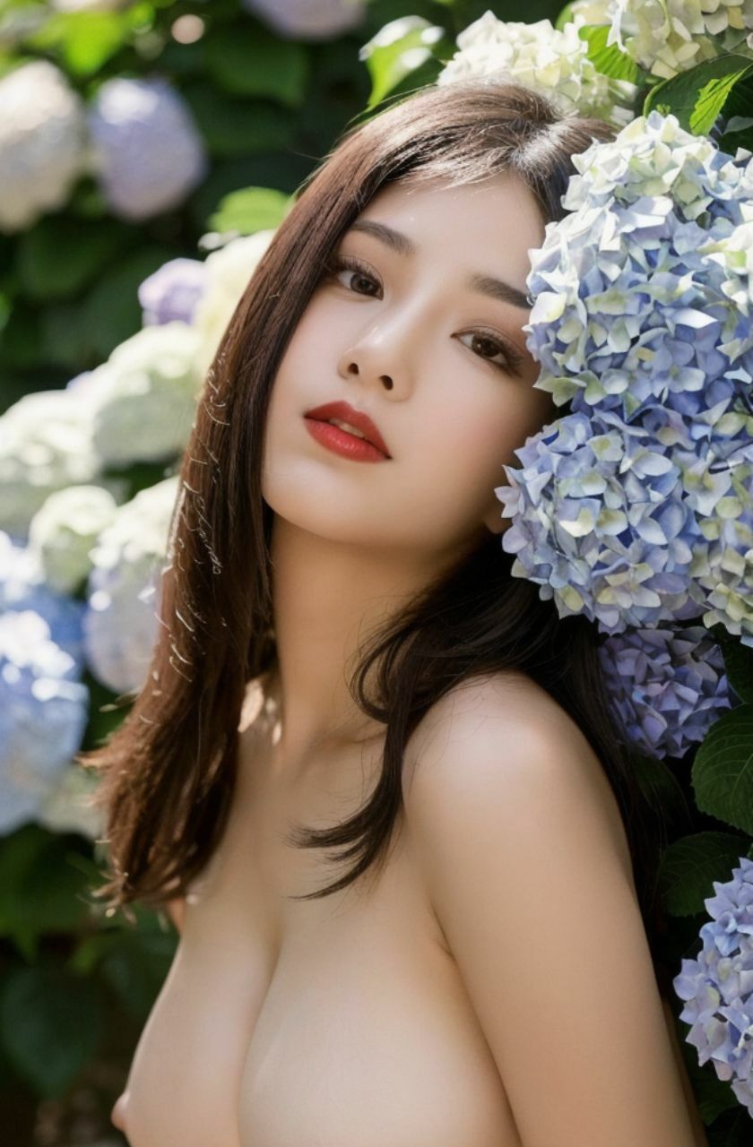 紫陽花と美熟女 巨乳ヌード写真集総集編270ページ サンプル4ページ目