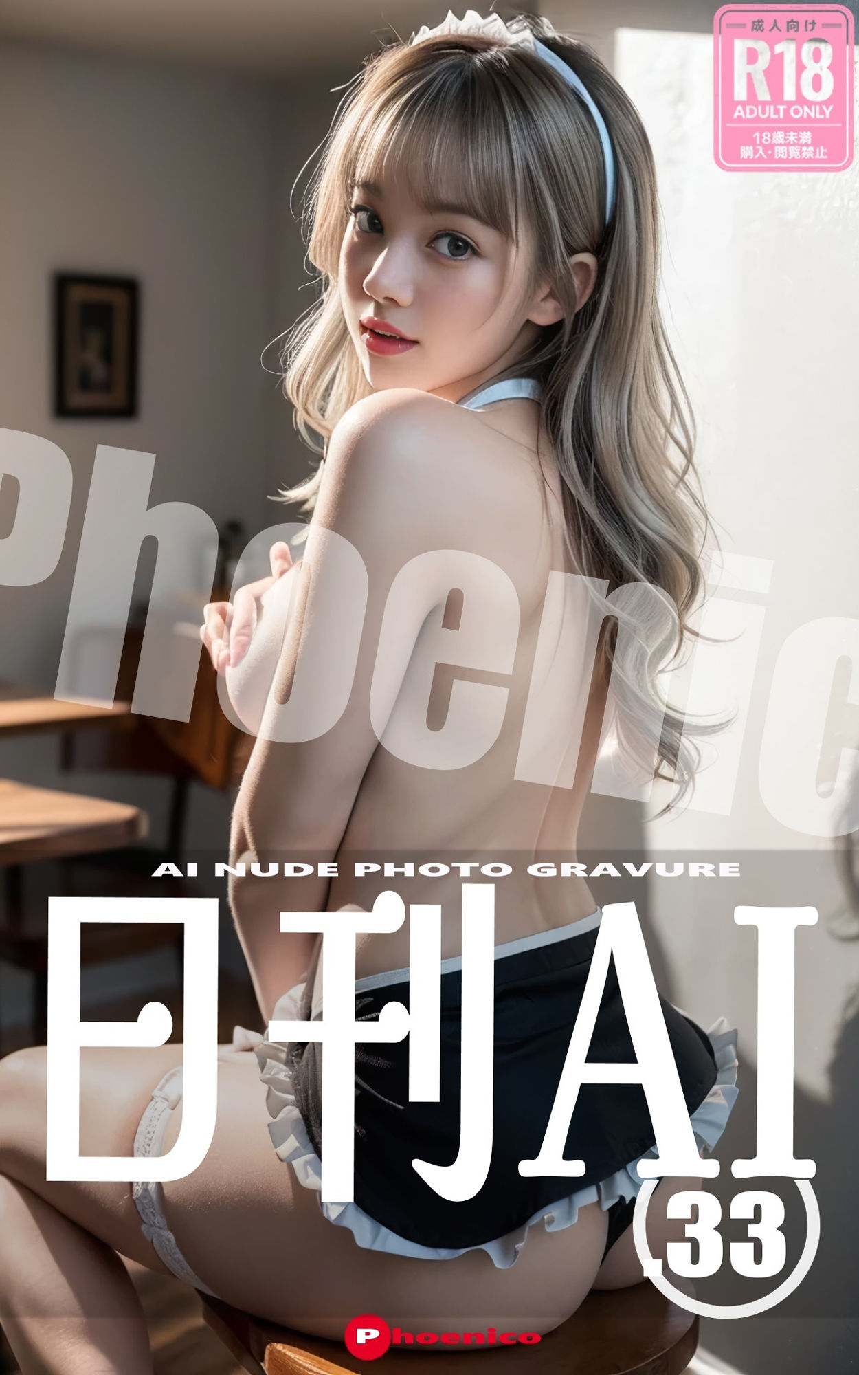 日刊AI.33 AI NUDE PHOTO GRAVURE【高解像度】 サンプル1ページ目