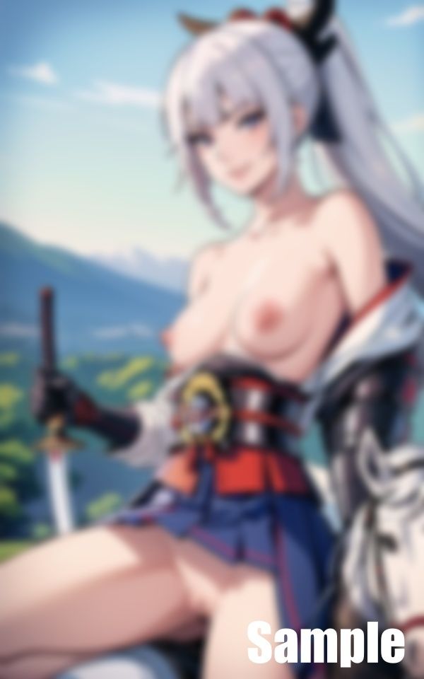女武士 サンプル2ページ目