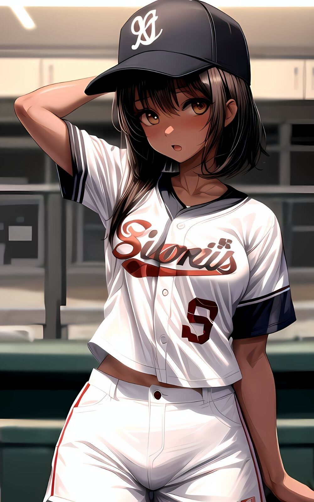 日焼け女子野球部とやりまくり サンプル2ページ目