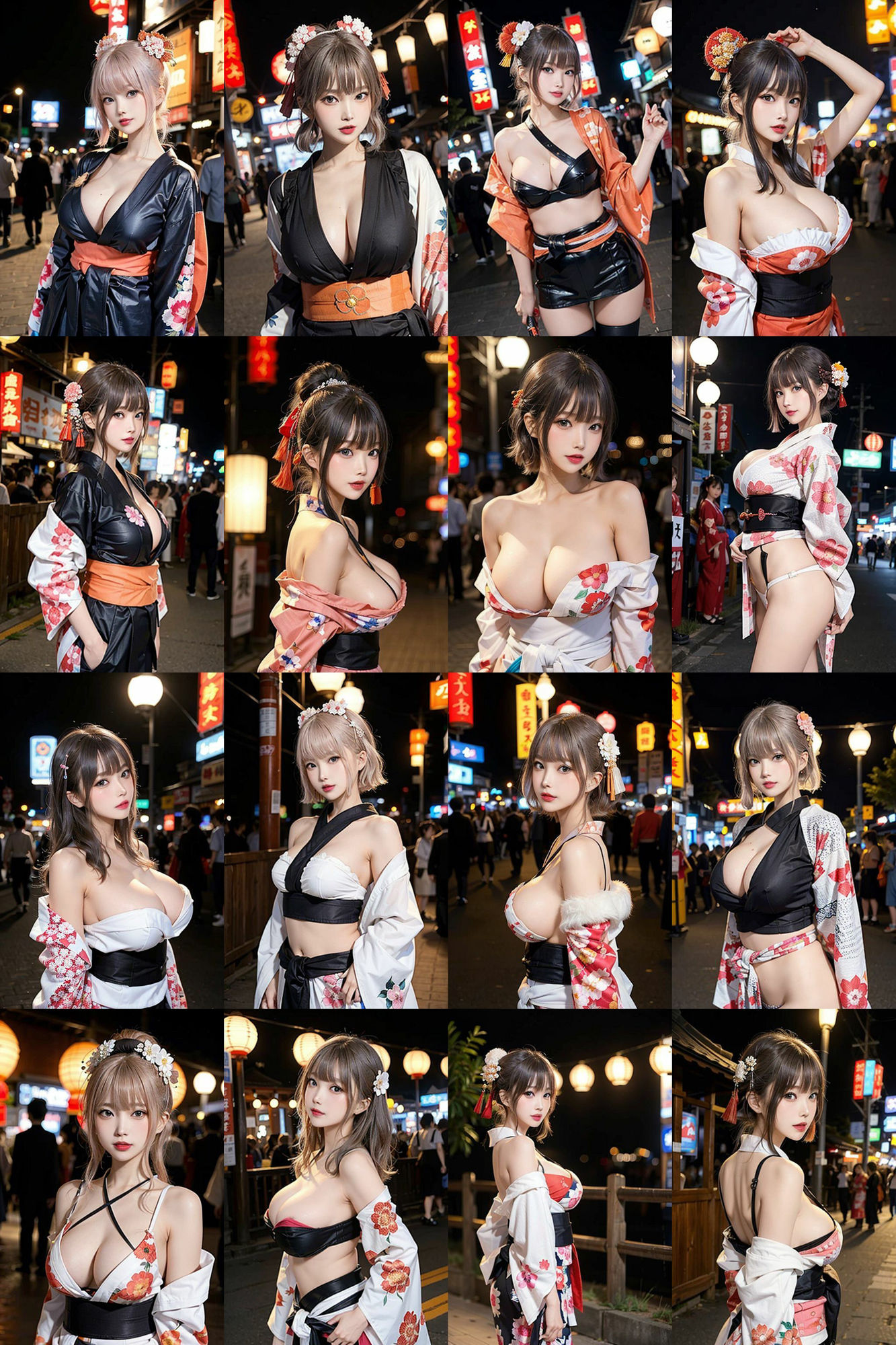 あいも 浴衣美女と秘密の温泉300枚 サンプル2ページ目