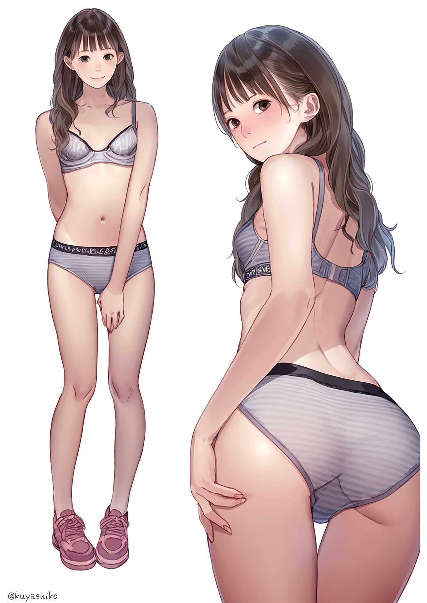 清純派っぽい女子大生の普段の下着2 サンプル2ページ目