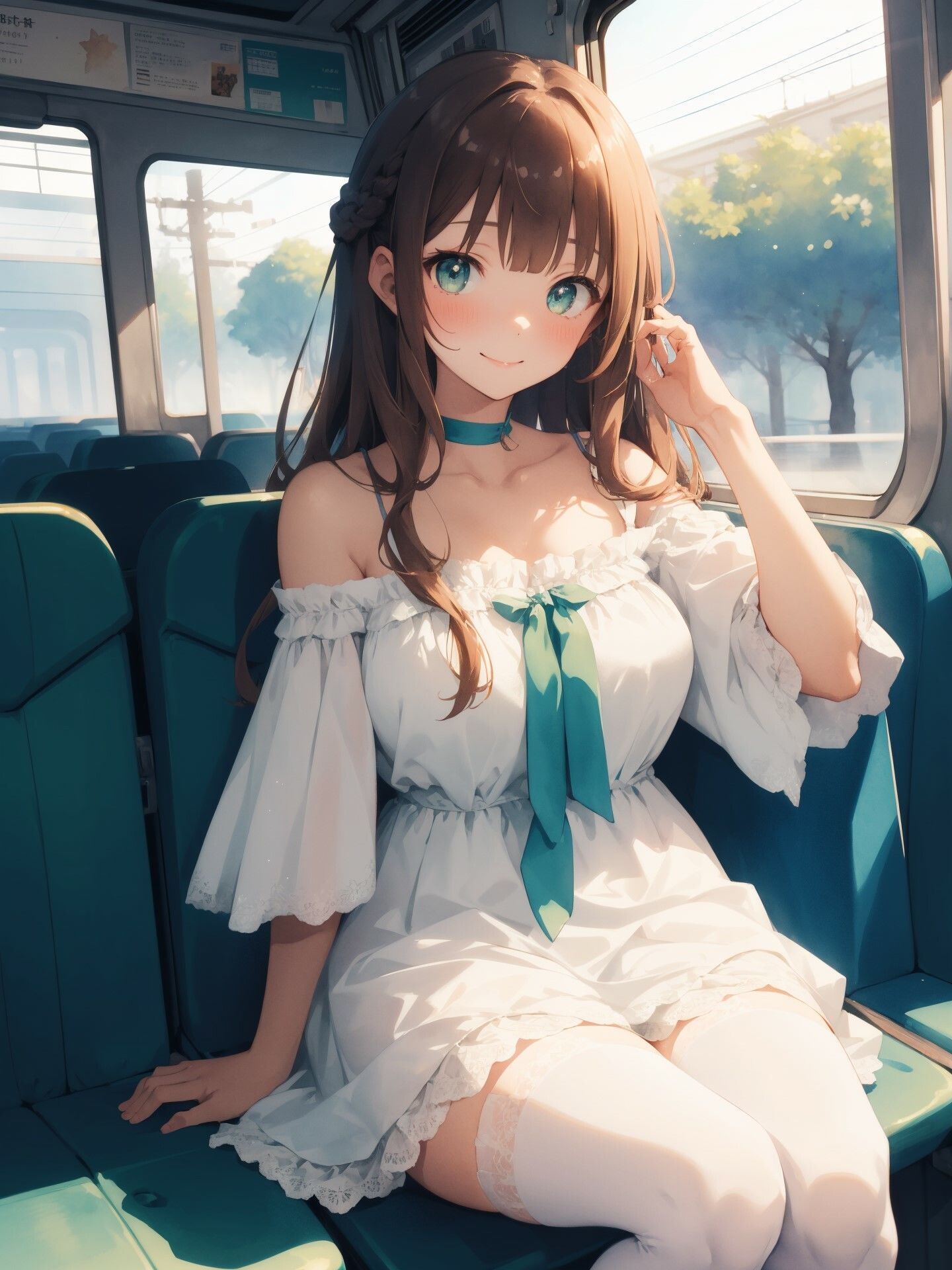 姪っ子JDとデート中に無理やりパンツ見せてもらう サンプル1ページ目