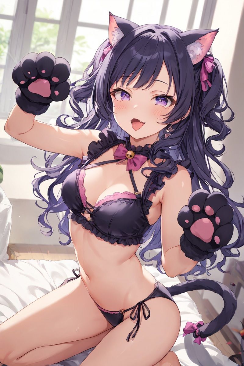 ケモ耳娘が発情期になりフェロモンむんむんでヤバいんですけど！1 サンプル4ページ目