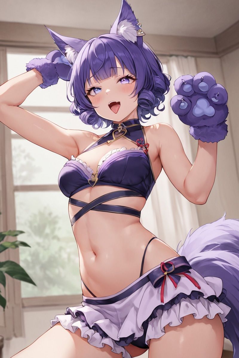 ケモ耳娘が発情期になりフェロモンむんむんでヤバいんですけど！2 サンプル3ページ目