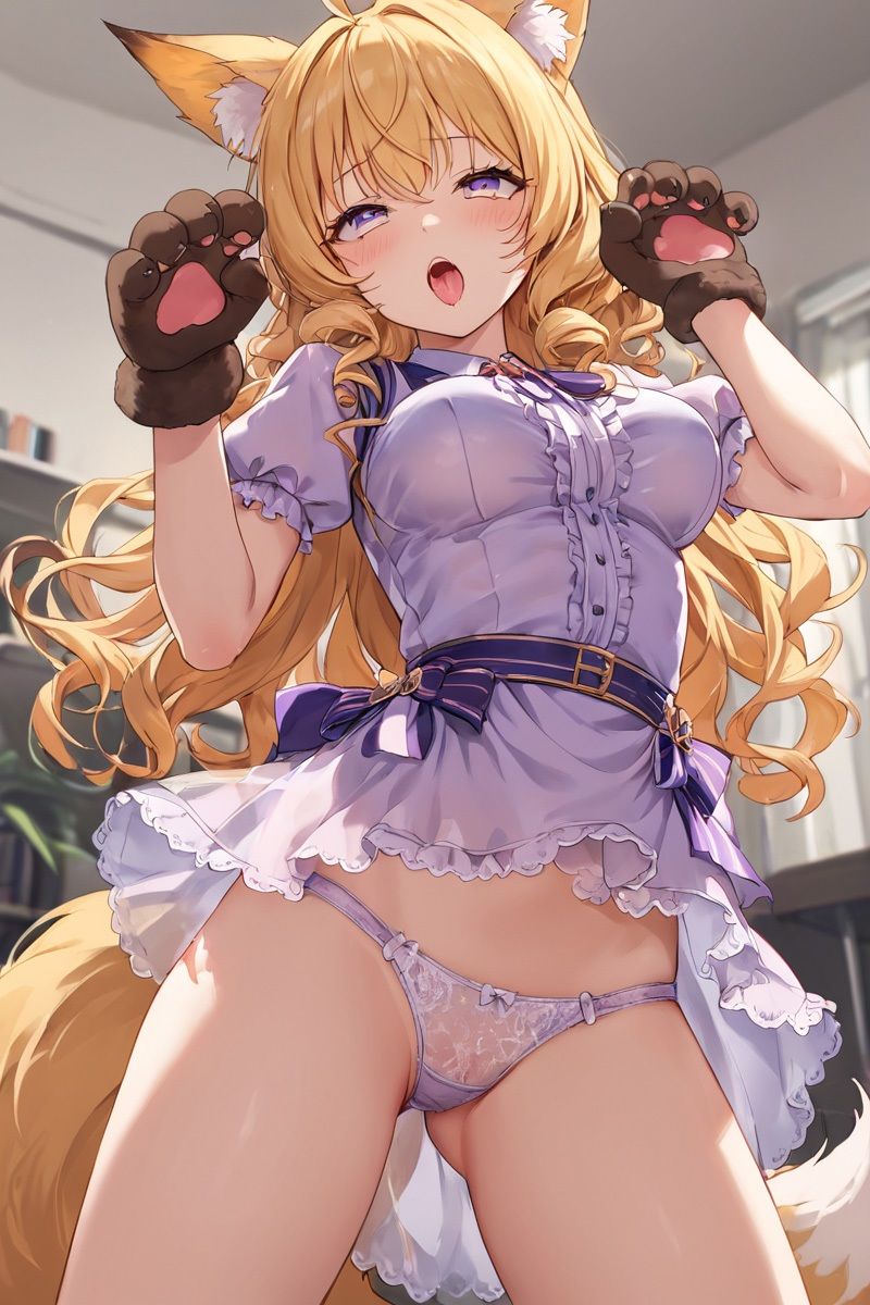 ケモ耳娘が発情期になりフェロモンむんむんでヤバいんですけど！3 サンプル3ページ目
