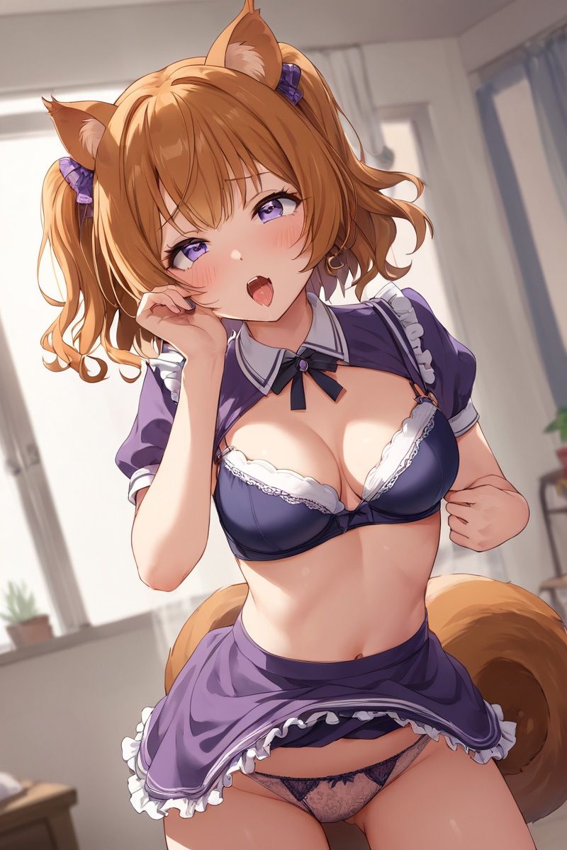 ケモ耳娘が発情期になりフェロモンむんむんでヤバいんですけど！5 サンプル3ページ目
